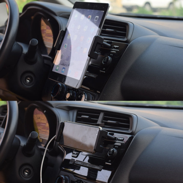 Universal Car CD Slot Mount for Mobile Phones and Tablets - Adjustable 360° Bracket