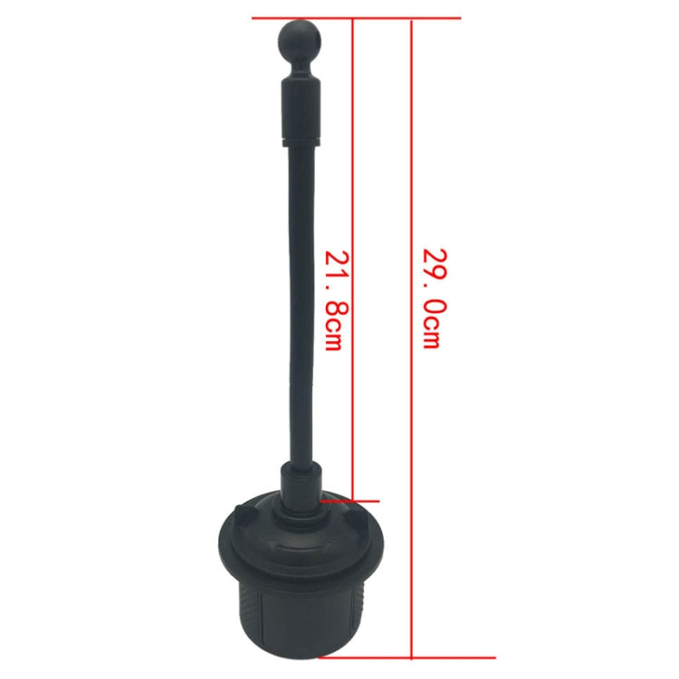 Universal Car Cup Holder with Adjustable Hose & 360° Phone Mount