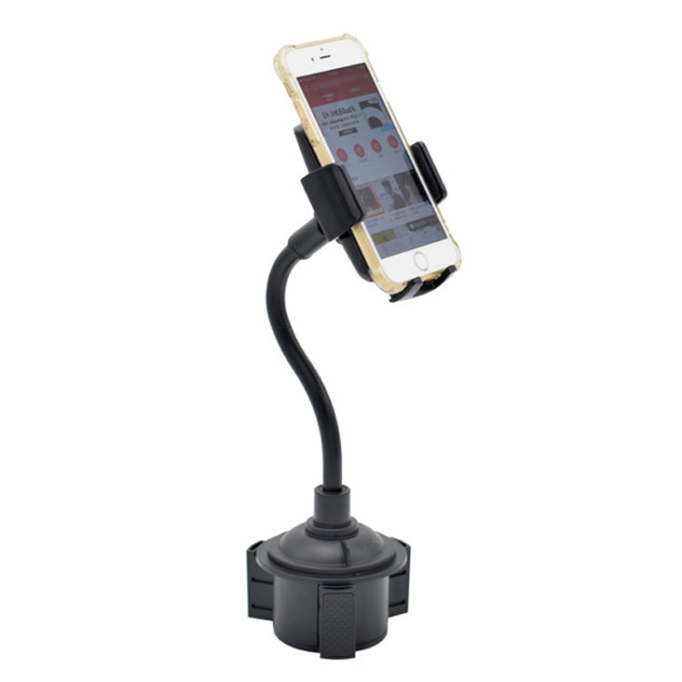 Universal 2-in-1 Air Inlet Cup Holder with Long Hose for Mobile Phones