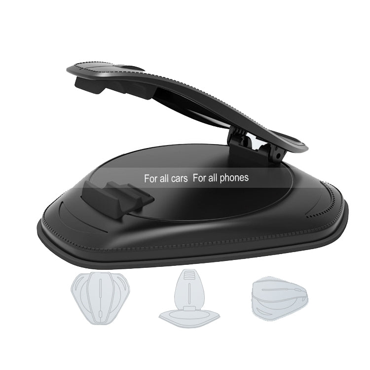 Versatile Suction Cup Mobile Phone Holder for Cars - Adjustable and Secure