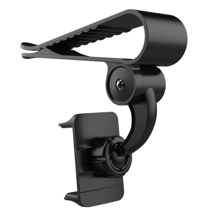 Versatile Car Sun Visor Mobile Phone Mount with 360° Rotation