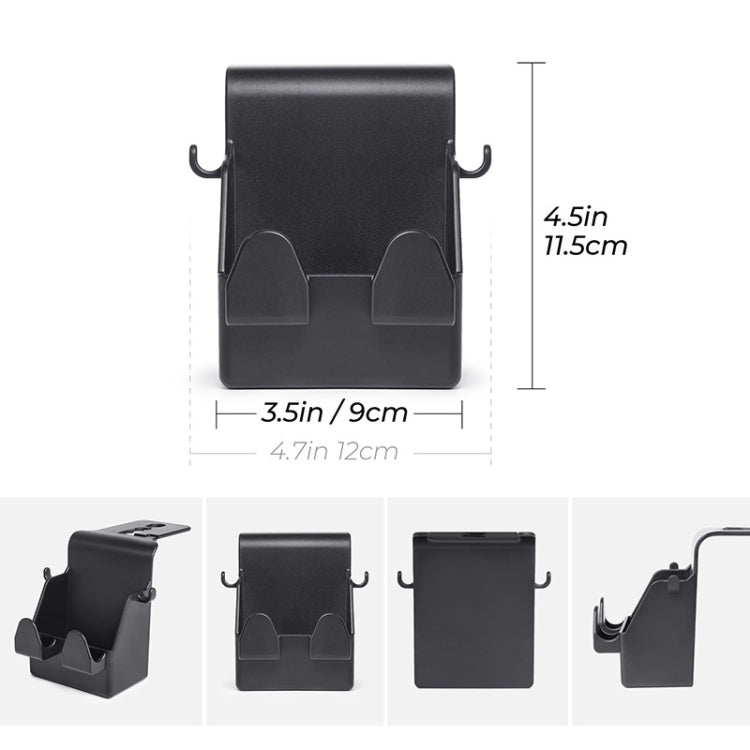 Discreet Car Seat Back Storage Hooks