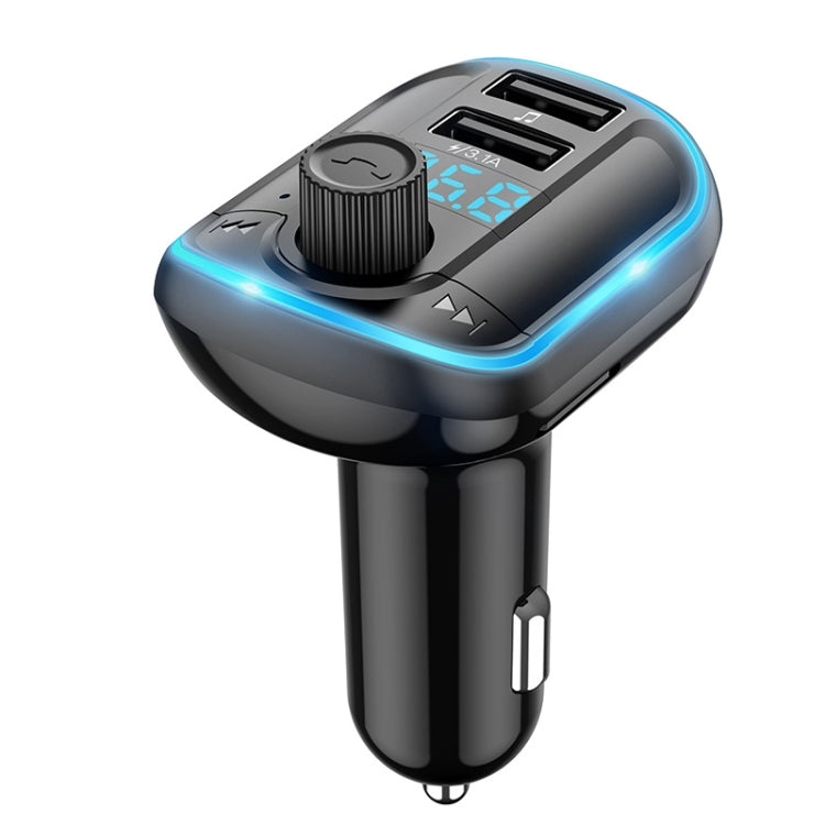 T829S Car Bluetooth Hands-free MP3 Blue Ambient Light, T829S