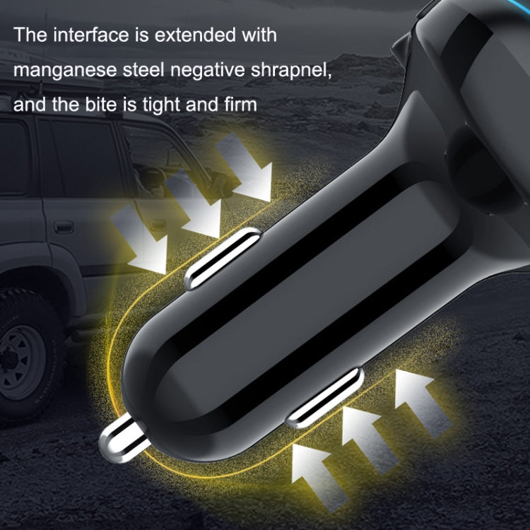 T829S Car Bluetooth Hands-free MP3 Blue Ambient Light, T829S