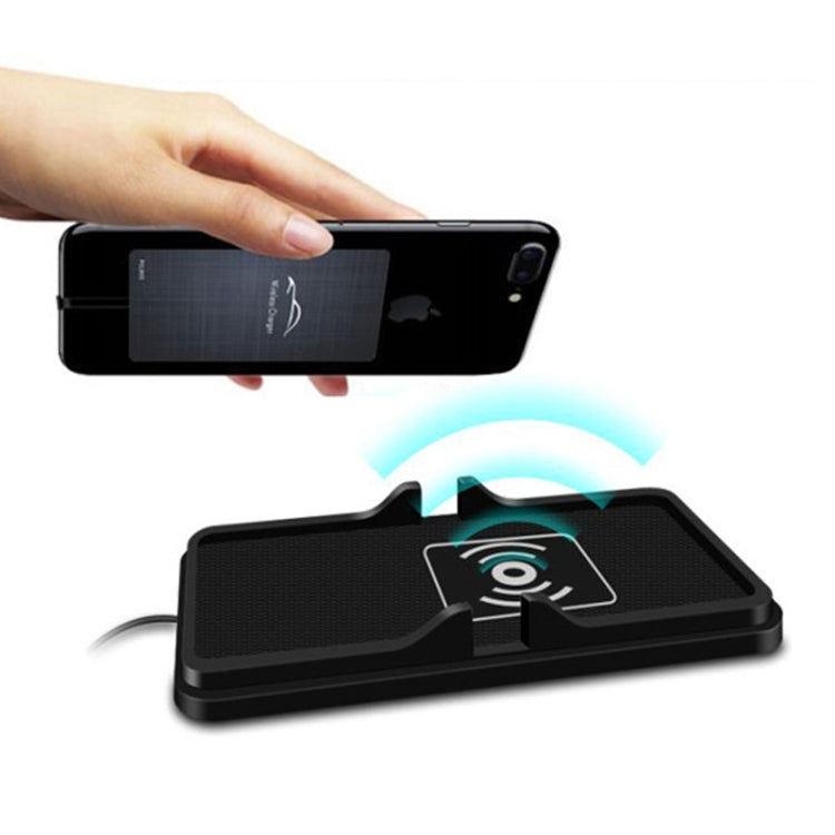 C6 15W 2 In 1 Multi-Function Car Wireless Charger Anti-Slip Launching Pad, C6