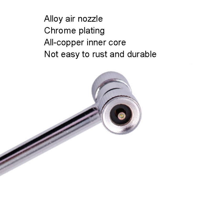 4 PCS Tire Double-head Air Nozzle Car Motorcycle Bicycle Air Nozzle