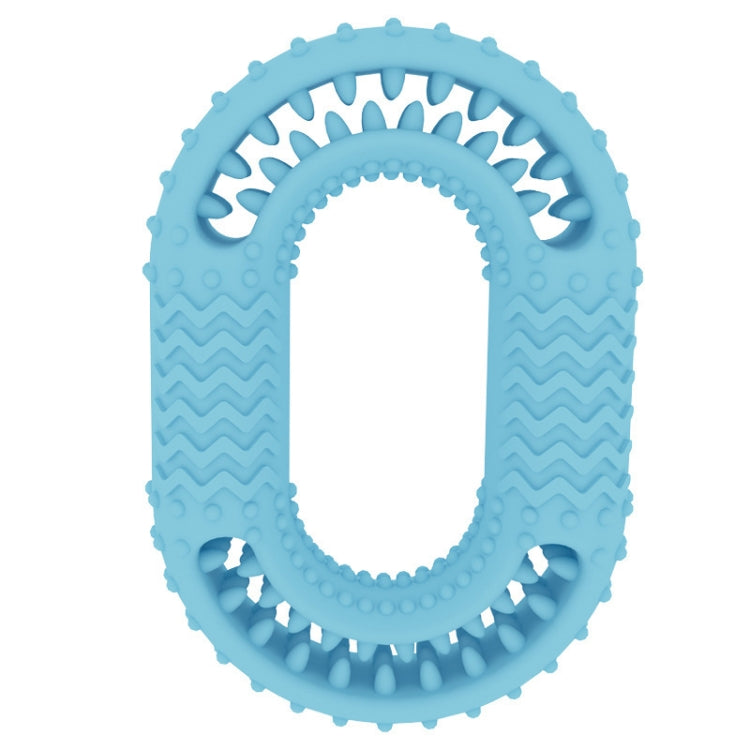 Dog Circle Clean Teeth Fun Interactive Training Biting Toys