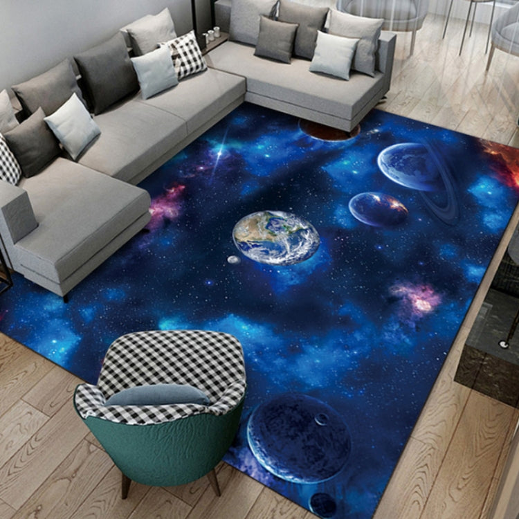 3D Visual Cartoon Cosmic Planet Living Room Carpet, Series 1