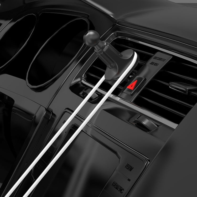 6-Piece Car Air Vent Phone Holder with Cable Management Clip
