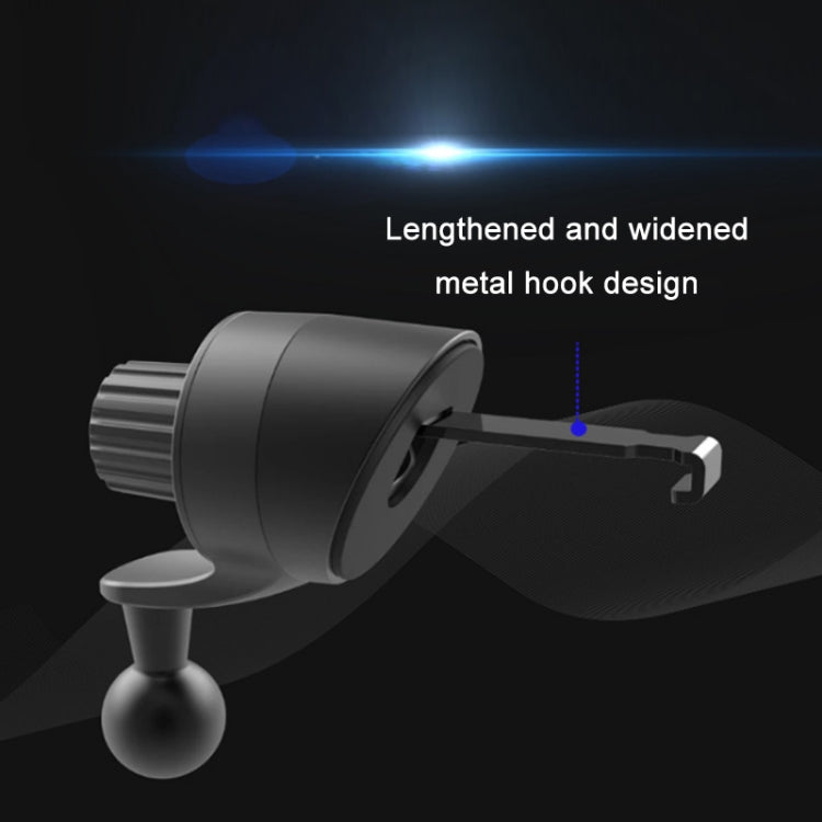 6-Piece Car Air Vent Phone Holder with Adjustable Snail Base Accessories