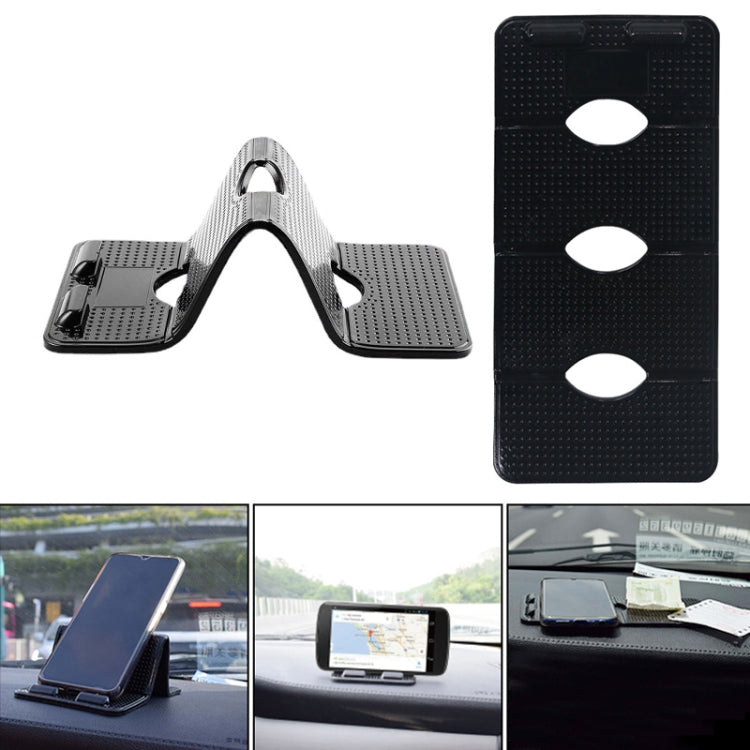 Versatile Foldable Car Phone Holder with Non-Slip Stabilisation