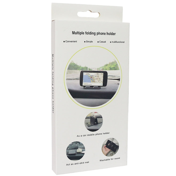 Versatile Foldable Car Phone Holder with Non-Slip Stabilisation