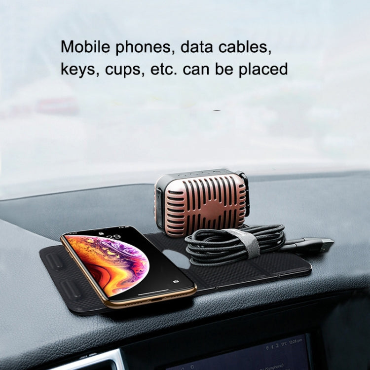 Versatile Foldable Car Phone Holder with Non-Slip Stabilisation