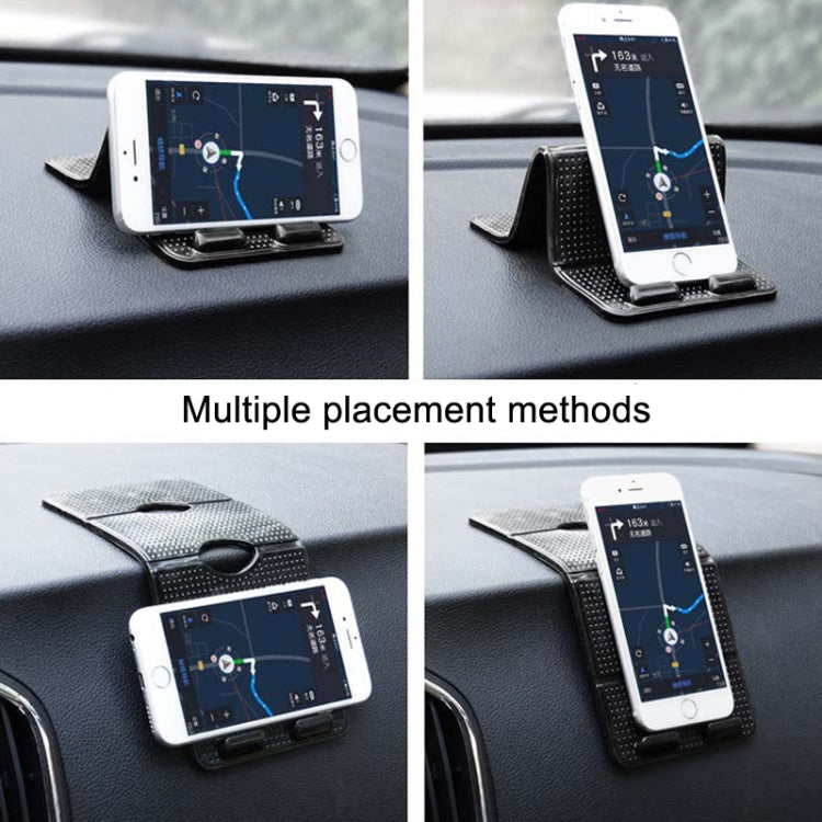 Versatile Foldable Car Phone Holder with Non-Slip Stabilisation