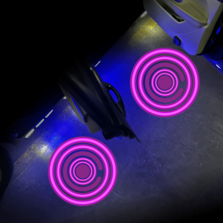 LED Infrared Induction Car Door Welcome Light Night Projection Ambient Light