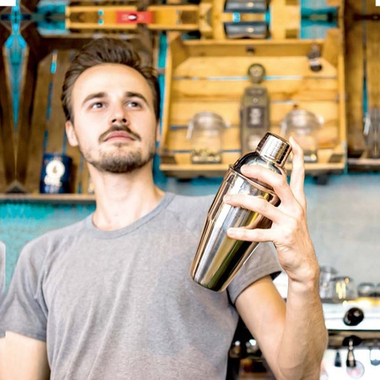 Bamboo and Wood Rack Bartending Tool Set, Spec: