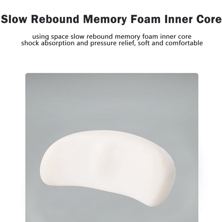Ergonomic Memory Foam Lumbar Support Cushion for Car Seats