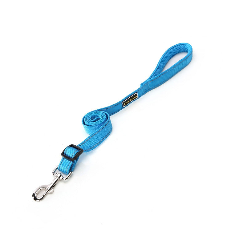Glow Castle Soft Handle Reflective Adjustable Length Dogs Traction Rope