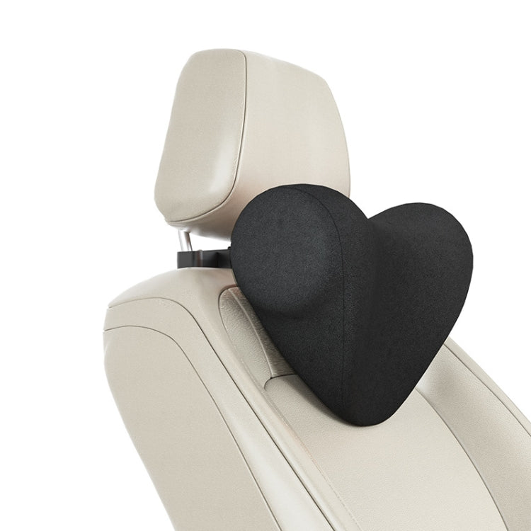 Ergonomic Memory Foam Neck Pillow with Adjustable Car Seat Headrest and Device Holder
