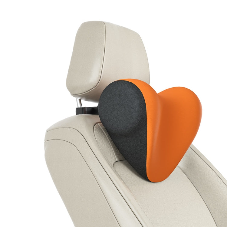 Ergonomic Memory Foam Neck Pillow with Adjustable Car Seat Headrest and Device Holder