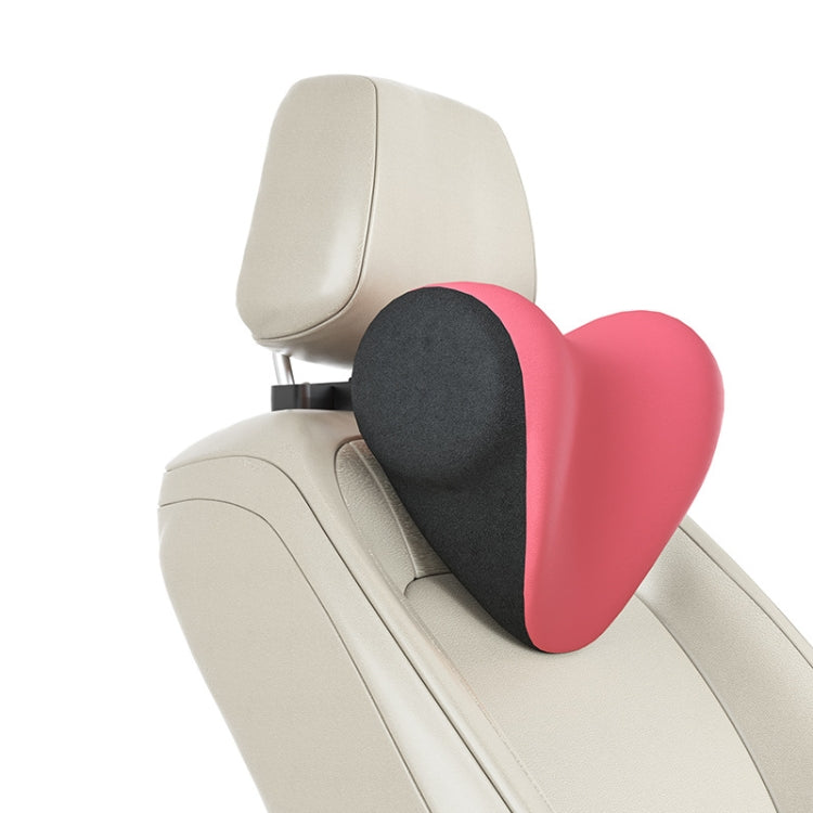 Ergonomic Memory Foam Neck Pillow with Adjustable Car Seat Headrest and Device Holder
