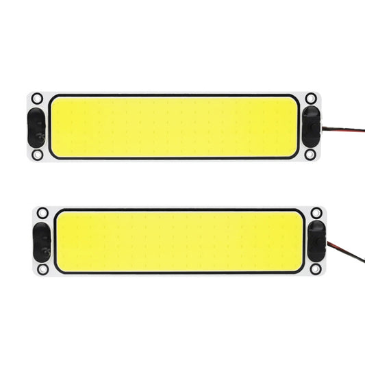 2PCS Car Cab LED Reading Light COB Truck Interior Light Dome Lamp