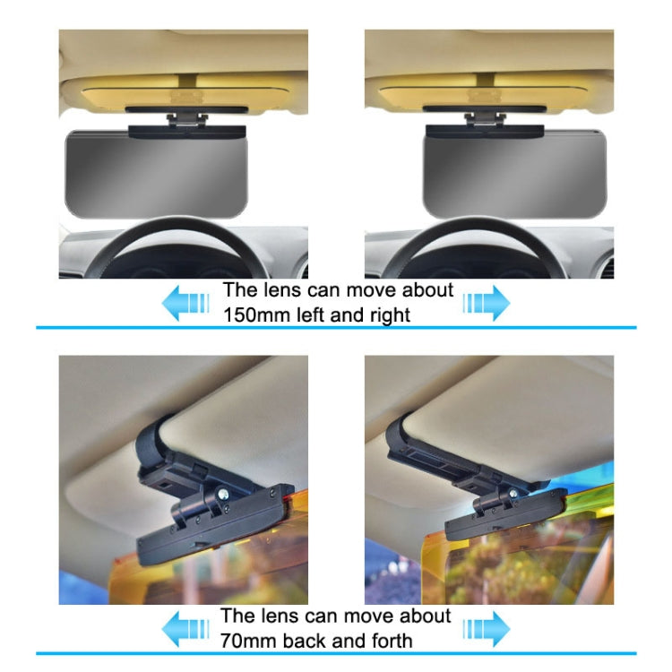 SHUNWEI Night Vision Driving Glasses with Anti-Glare High Beam Visor