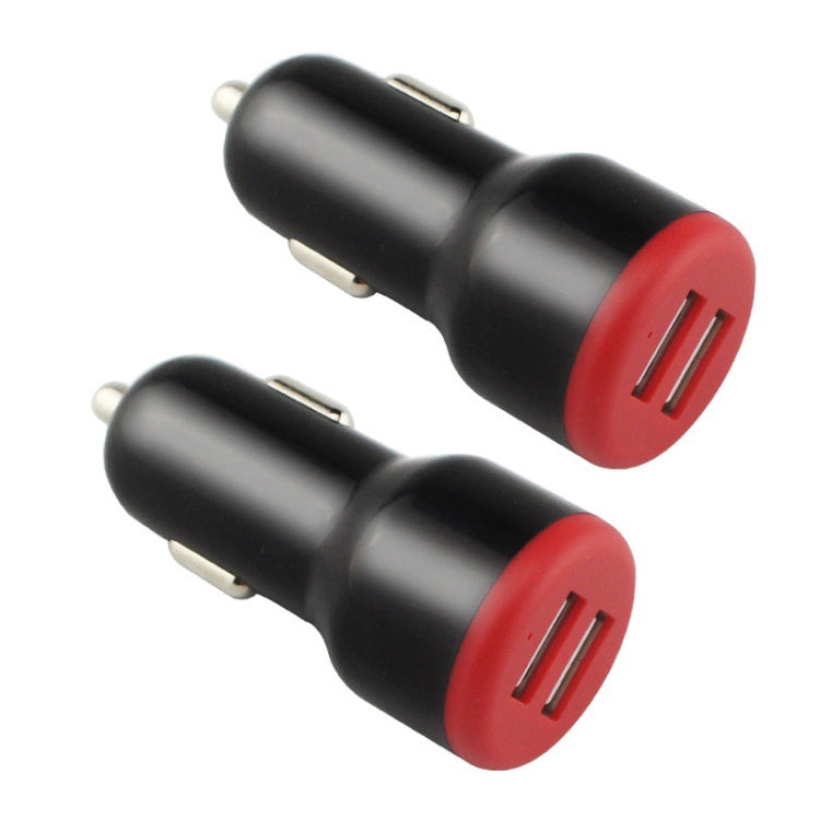 PD+2.4A Dual USB Car Charger, Style: 3 Ports (Black), 2 Ports (Black), 2 Ports (White), 3 Ports (Black), 3 Ports (White)