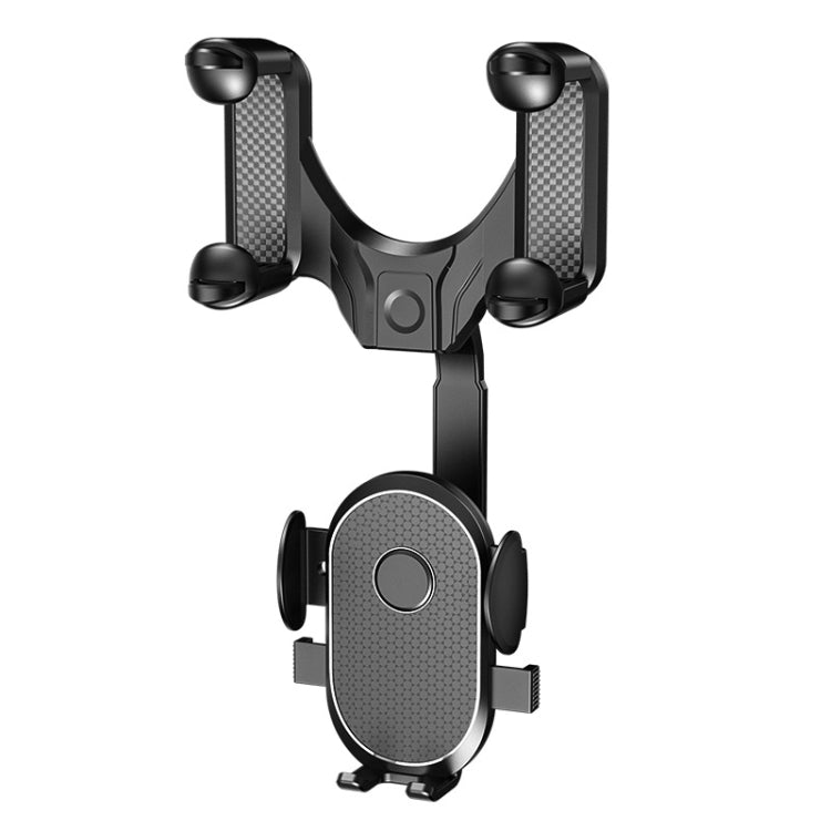 Versatile Rearview Mirror Phone Holder for Cars