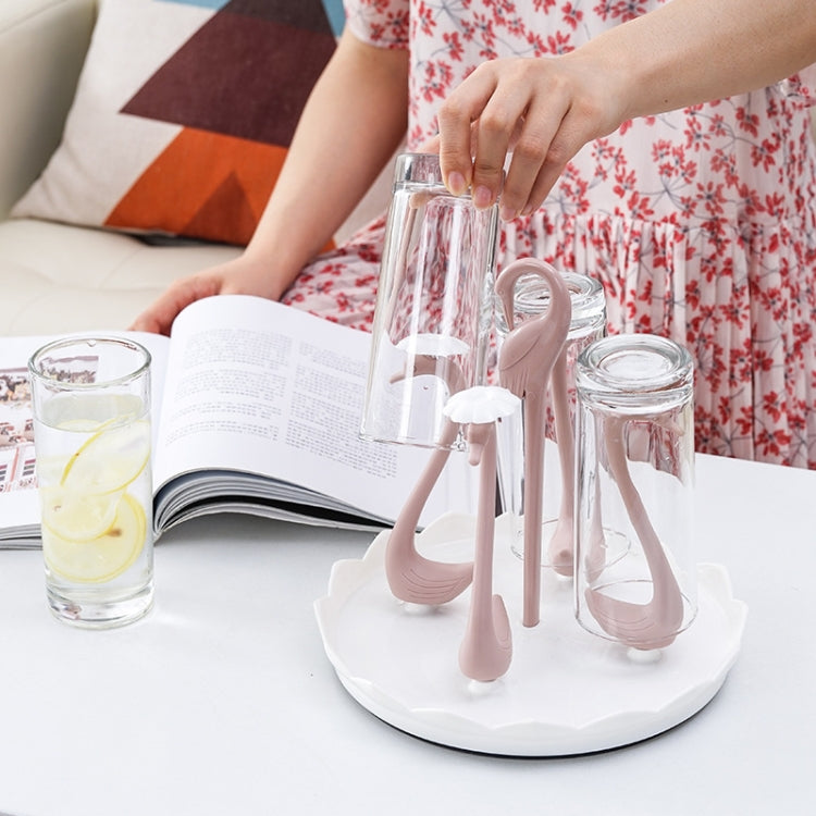 Home Portable Drainer Cup Holder With Rotatable Tray, Specification: