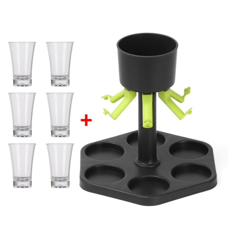 Bar Party 6 Cups Wine Dispenser Wine Pourer Drink Dispenser