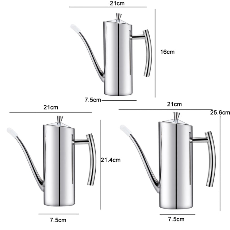304 Stainless Steel Kitchen Can Press Leak-proof Oil Pot