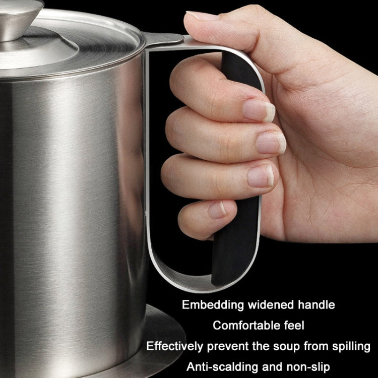 Household 304 Stainless Steel Large Capacity Oil Separator Pot