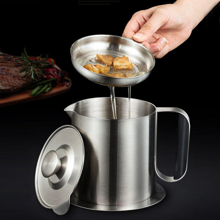 Household 304 Stainless Steel Large Capacity Oil Separator Pot