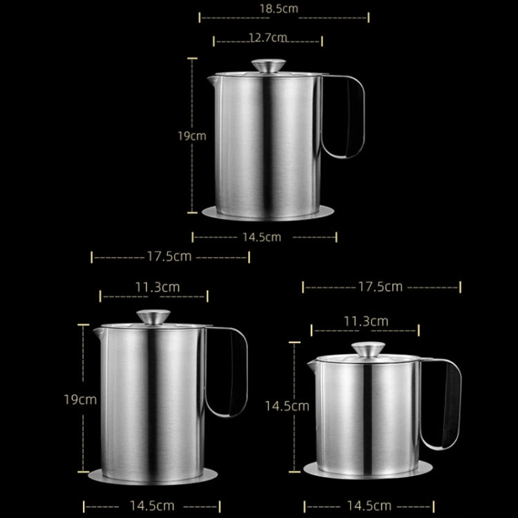 Household 304 Stainless Steel Large Capacity Oil Separator Pot