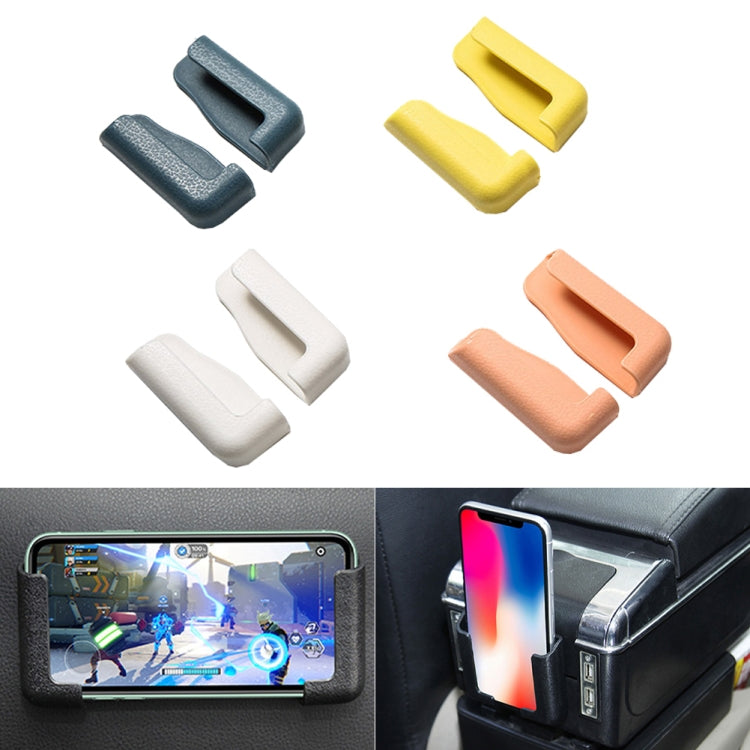5 Pairs Adjustable Mobile Phone Mounts for Car and Home - Versatile Dashboard Adhesive Brackets