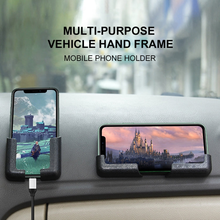 5 Pairs Adjustable Mobile Phone Mounts for Car and Home - Versatile Dashboard Adhesive Brackets