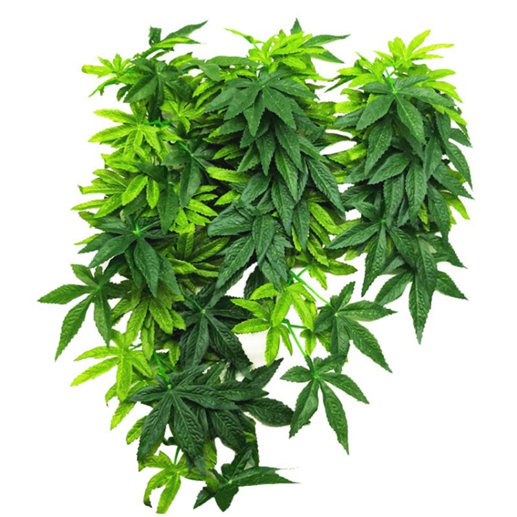 Climbing Pet Boxes Aquarium Fish Tank Landscaping Simulation Plant, Style: