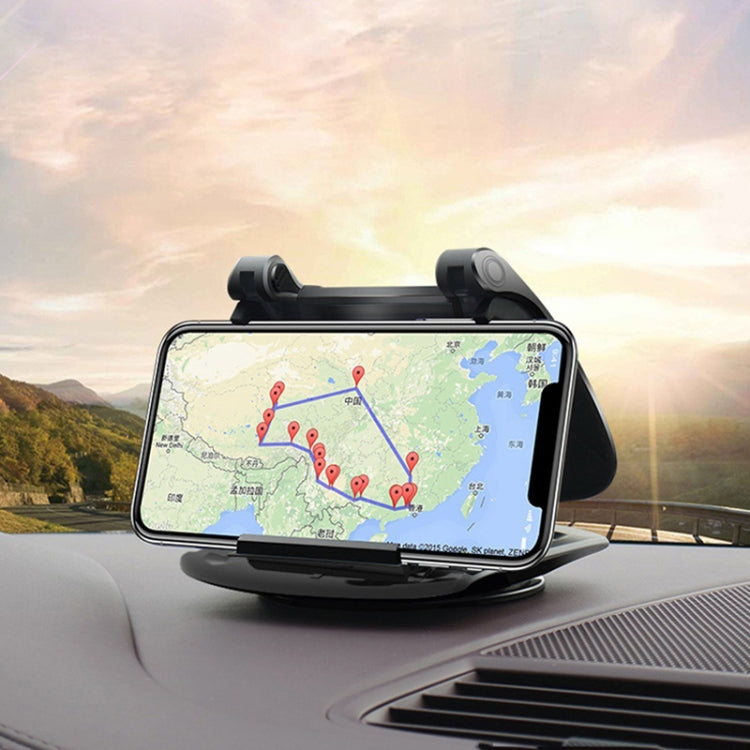 Eco-Friendly 360-Degree Rotating Car Dashboard Phone Holder in Silicone