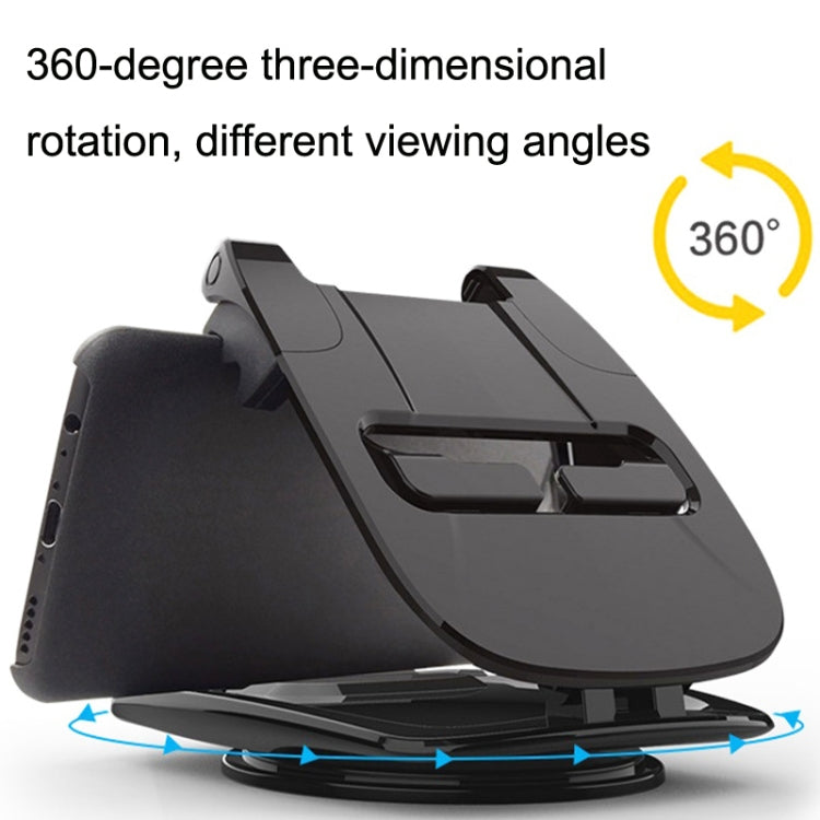 Eco-Friendly 360-Degree Rotating Car Dashboard Phone Holder in Silicone