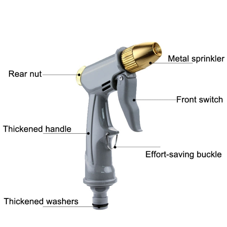 High Pressure Household Car Washer Telescopic Cleaning Spray, Style:, H1 Short+3 Connectors, H1 Short+3 Connectors+5m Tube, H1 Short+3 Connectors+10m Tube, H1 Short+3 Connectors+15m Tube, H1 Short+3 Connectors+20m Tube, H1 Short+3 Connectors+30m Tube