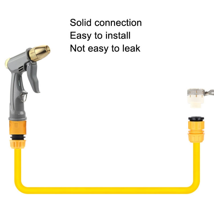 High Pressure Household Car Washer Telescopic Cleaning Spray, Style:, H1 Short+3 Connectors, H1 Short+3 Connectors+5m Tube, H1 Short+3 Connectors+10m Tube, H1 Short+3 Connectors+15m Tube, H1 Short+3 Connectors+20m Tube, H1 Short+3 Connectors+30m Tube