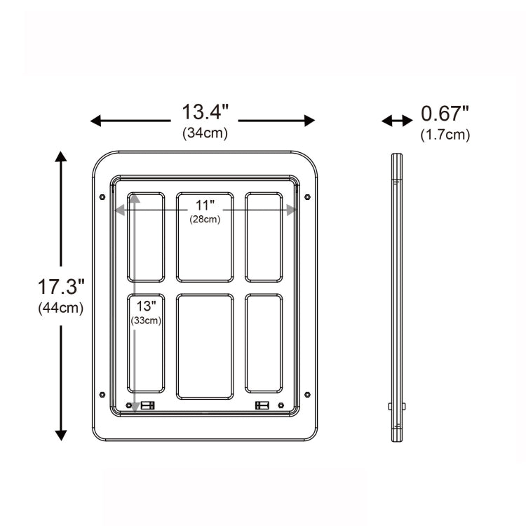 Pet Plaid Door For Screen Window Door Hole With Automatic Closure Lockable