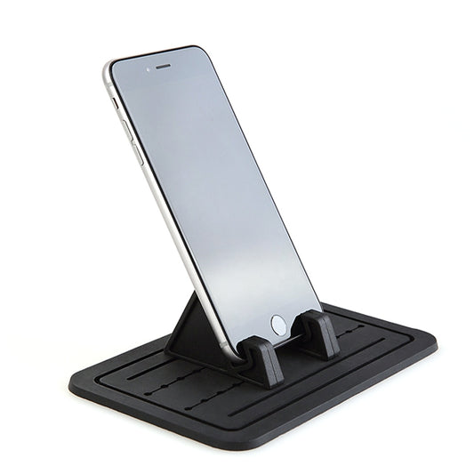 Universal Silicone Car Phone Holder for Centre Console – Adjustable Tablet Stand