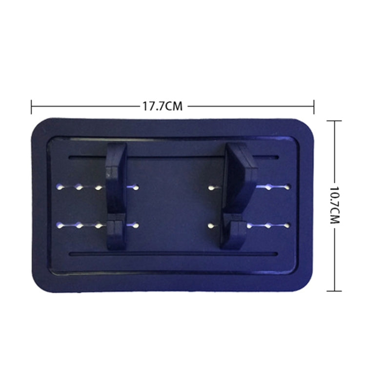 Universal Silicone Car Phone Holder for Centre Console – Adjustable Tablet Stand