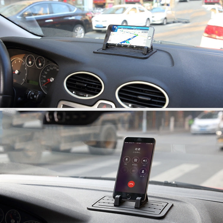 Universal Silicone Car Phone Holder for Centre Console – Adjustable Tablet Stand