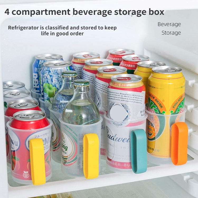 Beer Cola Refrigerated Transparent Storage Box