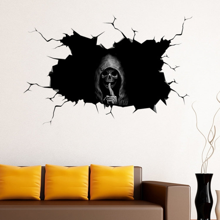 5PCS Halloween Horror Skull Car Window Sticker, Size:, 30x20cm, 40x30cm