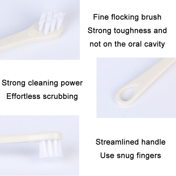 3 PCS Pet Soft Gum Protection Toothbrush Oral Cleaning Supplies