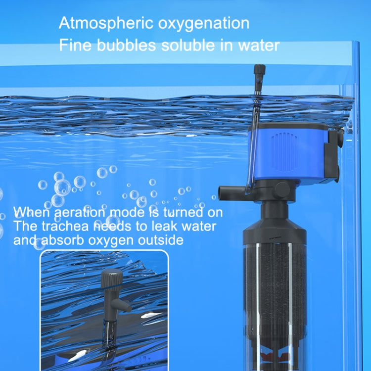 ZHIYANG Fish Tank Toilet Filter Bucket Fish Manure Collection Filter Pump, Style: